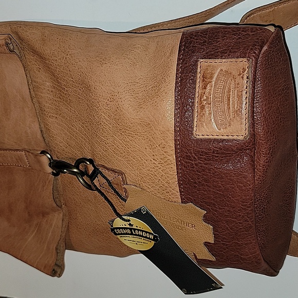 Mufubu Bags Mufubu Cosmo London Casual Tan Leather Backpack Poshmark